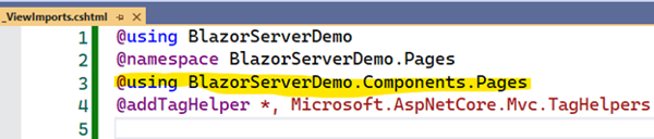Add a using statement.