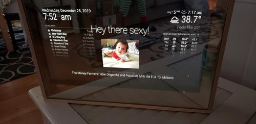 build your own smart mirror with raspberry pi