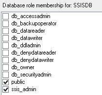 screenshot of databases